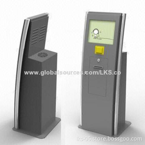 Barcode Reader Kiosk/Payment Terminal with Magnetic Stripe Card Reader Function